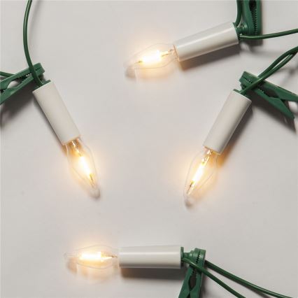 LED lanac FELICIA FILAMENT 16xLED 13,5m topla bela, Proizvedeno u Češkoj