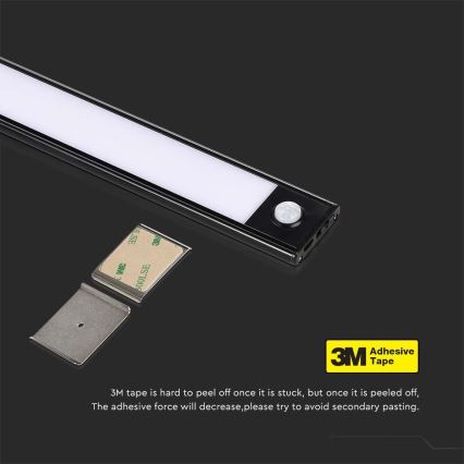 LED svetlo za ispod kuhinjskih ormarića sa senzorom LED/2W/5V 4000K 2200 mAh