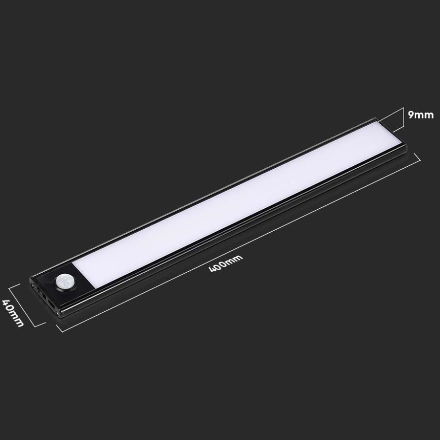 LED svetlo za ispod kuhinjskih ormarića sa senzorom LED/2W/5V 4000K 2200 mAh