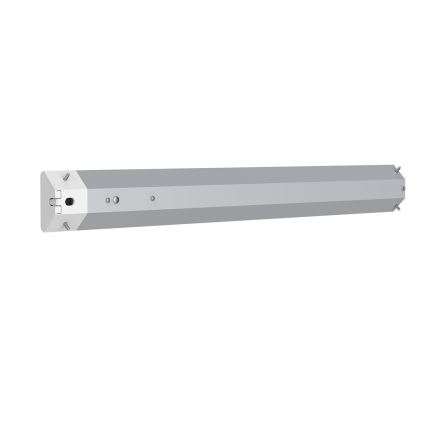 LED svetlo za ispod ormarića sa utičnicama i USB priključcima LED/18W/230V 4000K srebrno