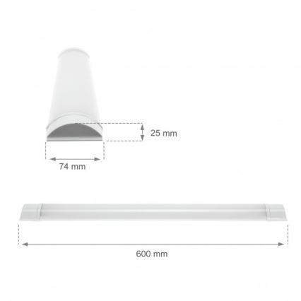 LED svetlo za montažu ispod elemenata VIGA LED/14W/230V 3000K bela