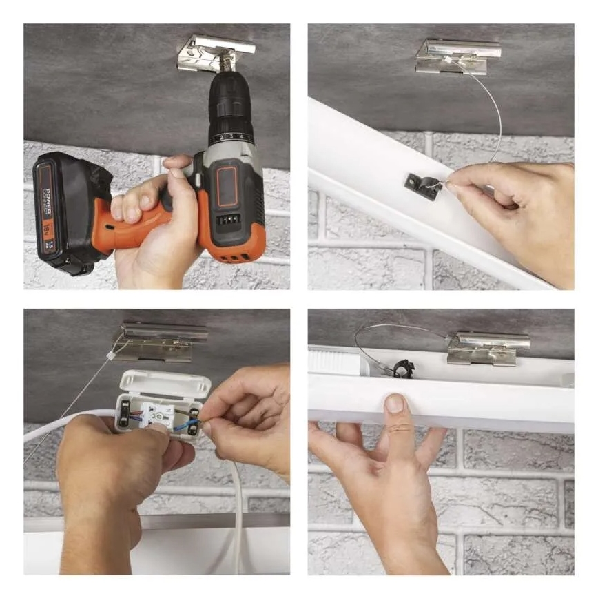 LED svetlo za montažu ispod kuhinjskih elemenata LED/60W/230V 4000K 150 cm