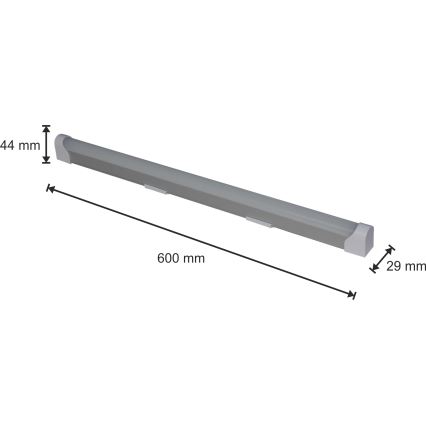 LED svetlo za montažu ispod kuhinjskih ormarića LED/10W/230V
