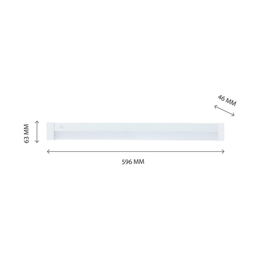 LED svetlo za montažu ispod ormara AQUATICA LED/15W/230V 3000K IP44