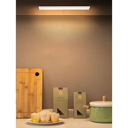 LED svetlo za montažu ispod ormara CABINET-4 sa PIR senzorom LED/1,5W/230V 1100mAh 4000K