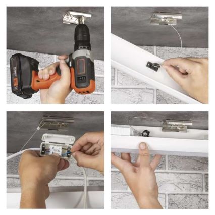 LED svetlo za montažu ispod ormarića LED/20W/230V 4000K 60 cm