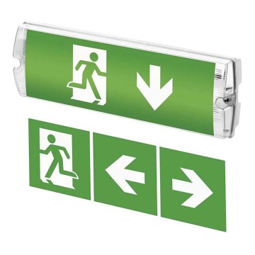 LED svetlo za nuždu LED/3W/230V 6000K IP65