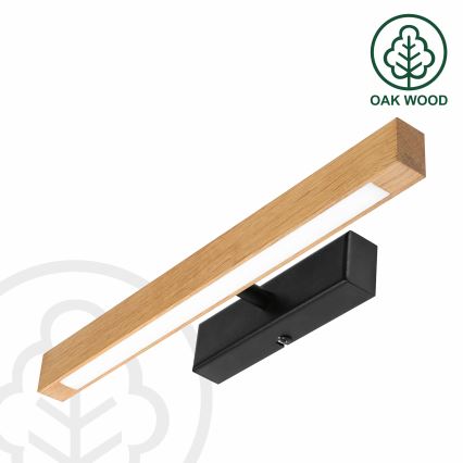 LED svetlo za slike VERDE LED/5,5W/230V 3000K 46 cm hrast/crna