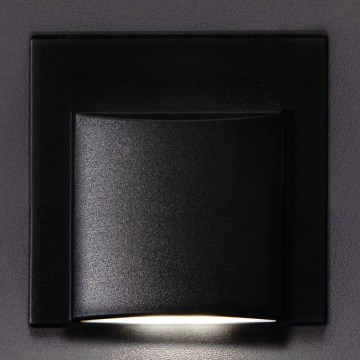 LED svetlo za stepenište ERINUS LED/0,8W/12V 3000K crna