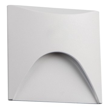 LED svetlo za stepenište EXIN LED/2,5W/230V 4000K IP65 belo pravougaono