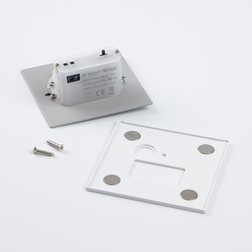 LED svetlo za stepenište sa senzorom pokreta i sumraka LED/1,5W/230V 3000/4000/6000K belo