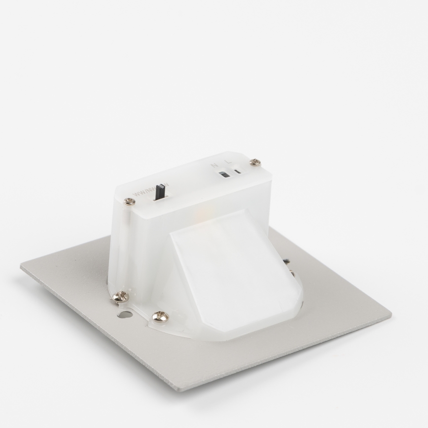 LED svetlo za stepenište sa senzorom pokreta i sumraka LED/1,5W/230V 3000/4000/6500K crno