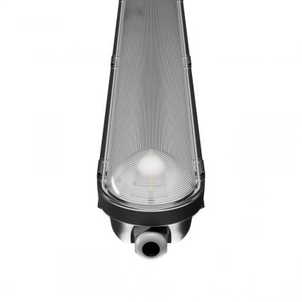 LED tehničko fluorescentno svetilo LIMEA GIGANT PRO LED/20/26/33/40W/230V 4000K IK10 IP66 120 cm crna