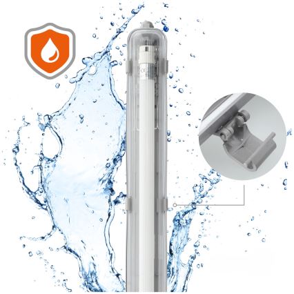 LED tehnička armatura za T8 1xG13/18W/230V 4000K IP65 128 cm