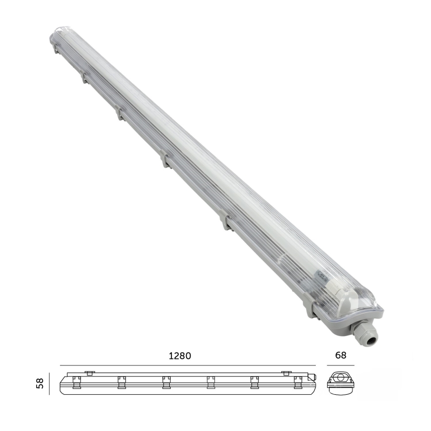 LED tehnička armatura za T8 1xG13/18W/230V 4000K IP65 128 cm