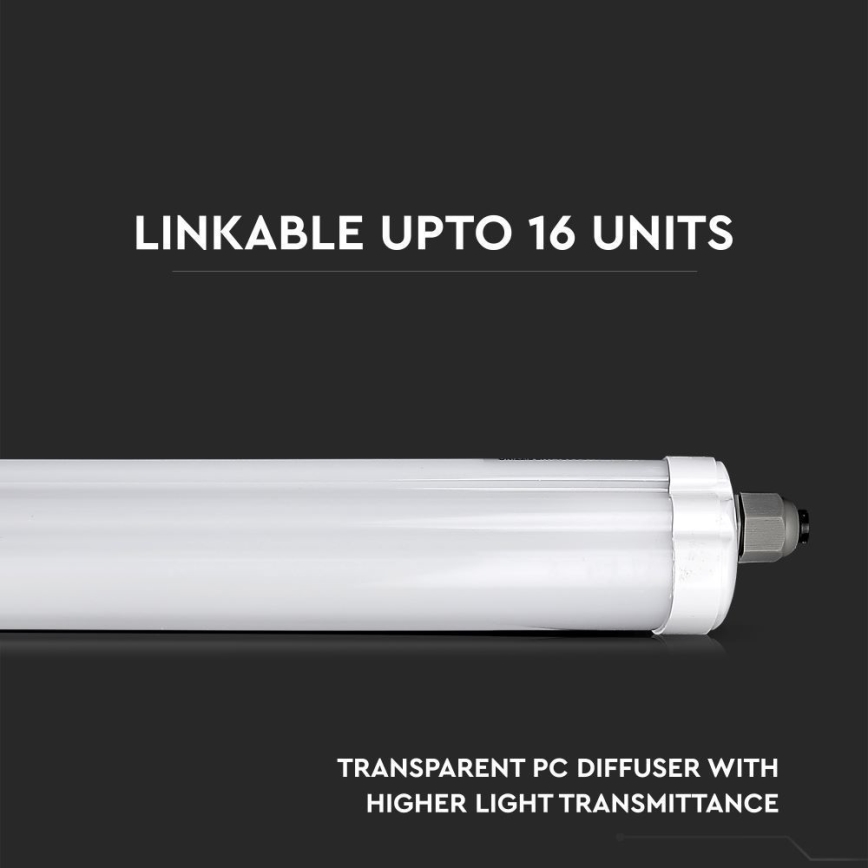 LED tehnička fluorescentna svetiljka G-SERIES LED/18W/230V 6500K IP65 60 cm