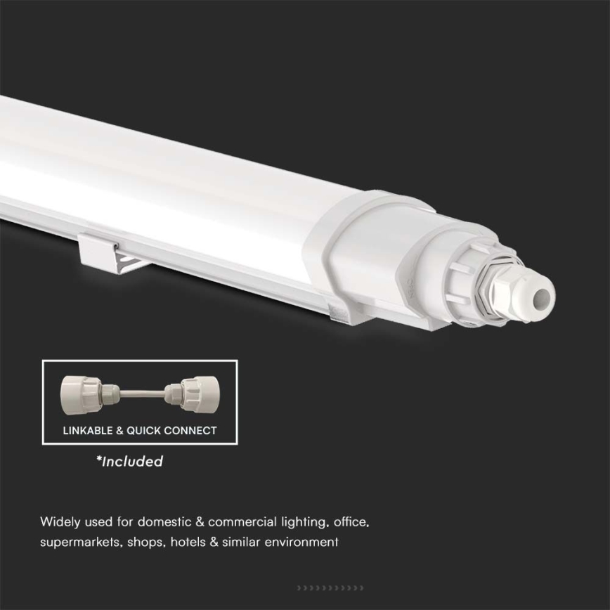 LED tehnička fluorescentna svetiljka LED/48W/230V 4000K IP65 150 cm