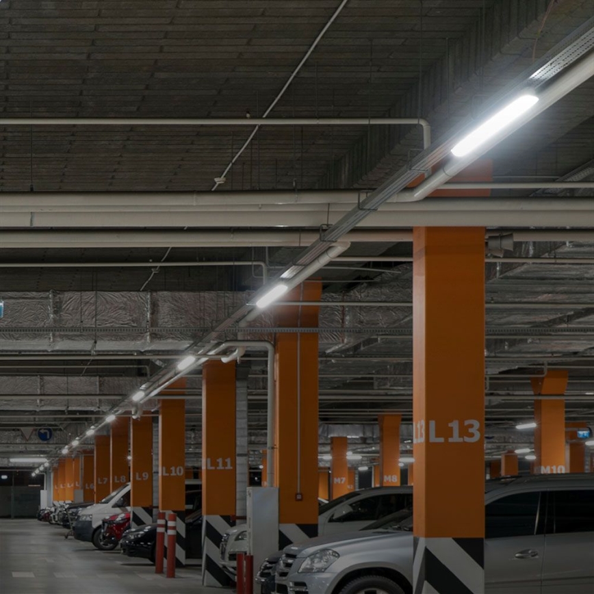 LED tehnička fluorescentna svetiljka sa senzorom pokreta i sumraka LED/36W/230V 4000K IP65 120 cm