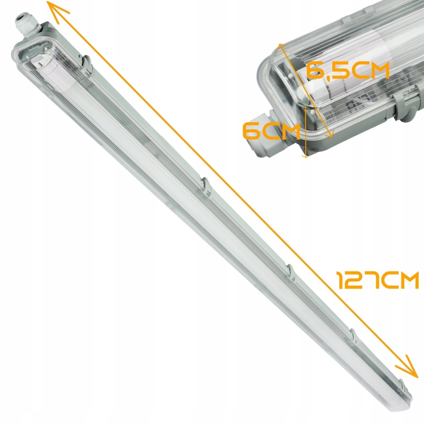 LED tehnička fluorescentna svetiljka T8 1xG13/20W/230V 4000K 120 cm IP65 bela