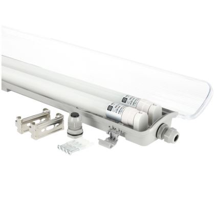 LED tehnička fluorescentna svetiljka T8 2xG13/18W/230V 4000K IP65 127 cm