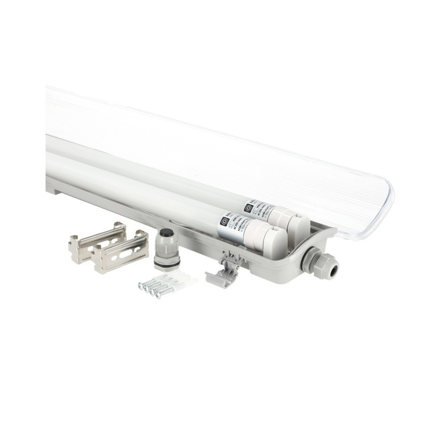 LED tehnička fluorescentna svetiljka T8 2xG13/18W/230V 4000K IP65 127 cm