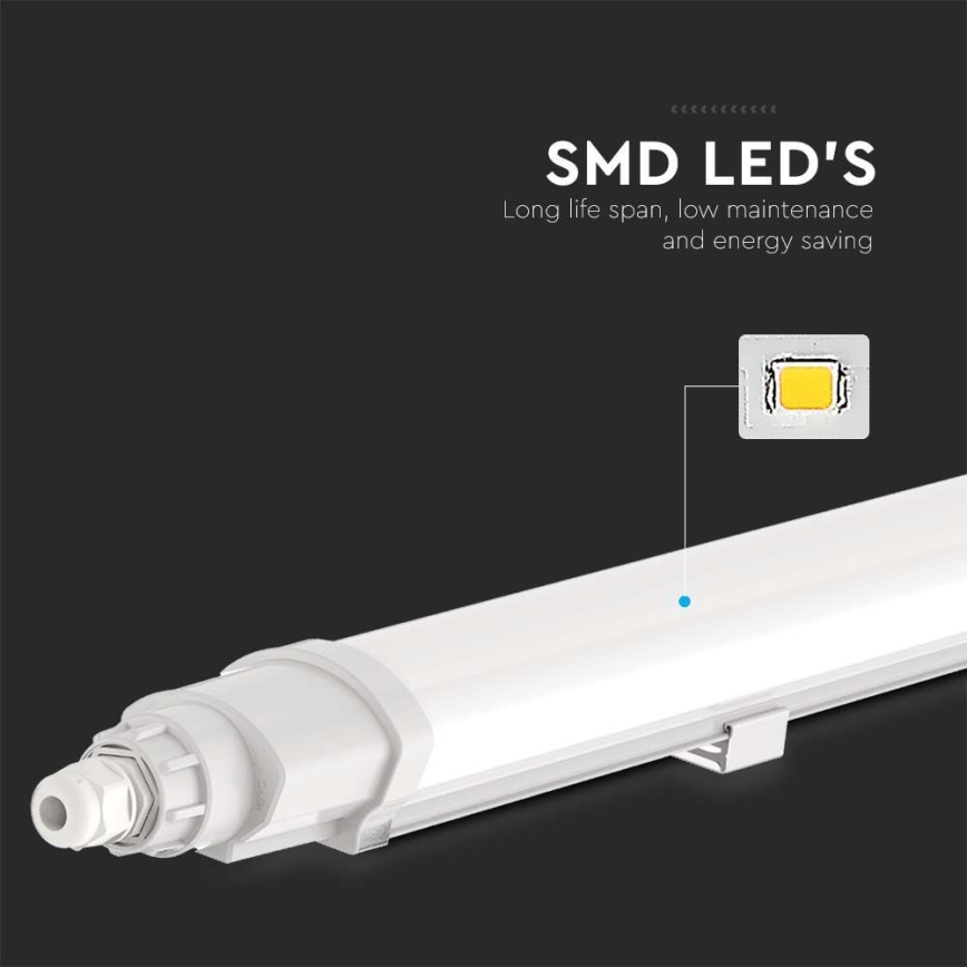 LED tehničko fluorescentno svetlo LED/48W/230V 6500K IP65 150 cm