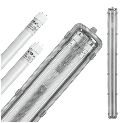 LED tehničko fluorescentno svetlo T8 2xG13/18W/230V 6500K IP65