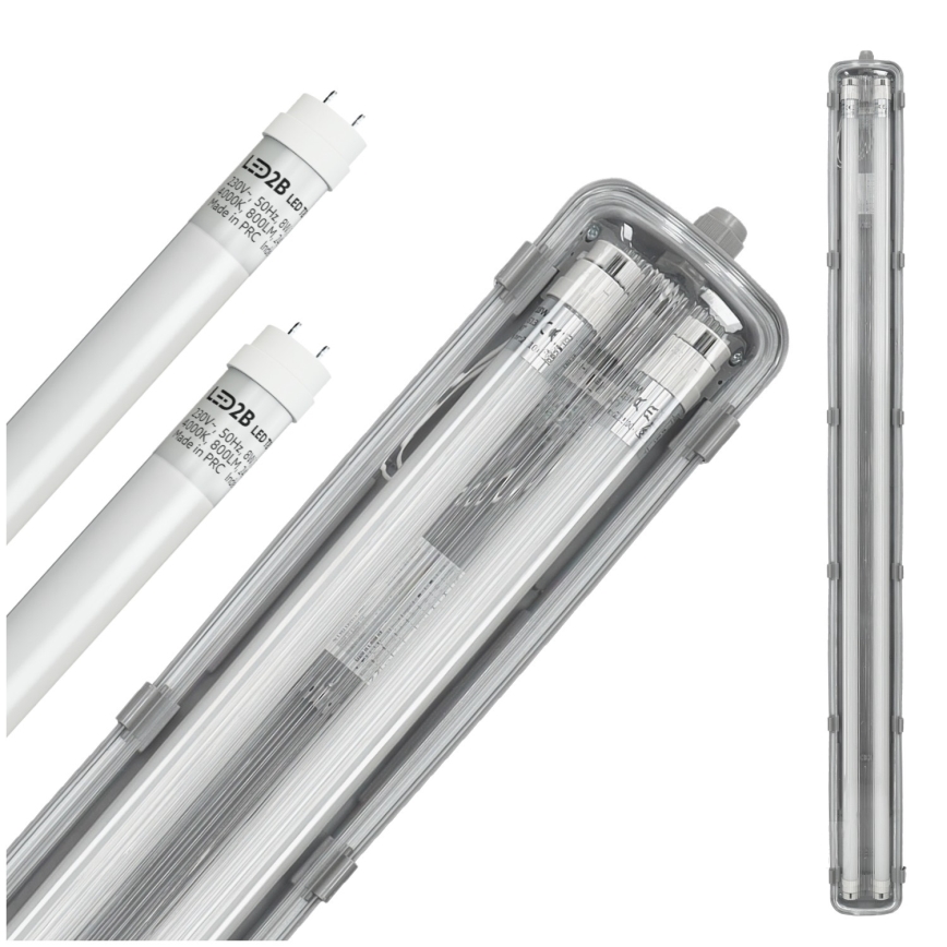 LED tehničko fluorescentno svetlo T8 2xG13/18W/230V 6500K IP65