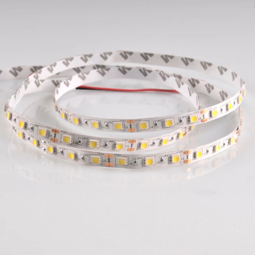 LED traka 5m LED/10W/12V IP20 bela