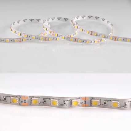 LED traka 5m LED/10W/12V IP20 bela