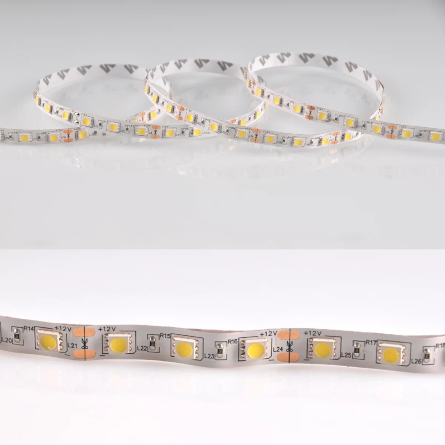 LED traka 5m LED/10W/12V IP20 bela