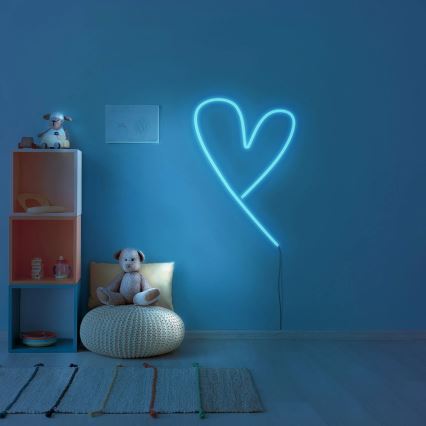 LED traka NEON 2 m, 17 W, 12 V, IP65, plava