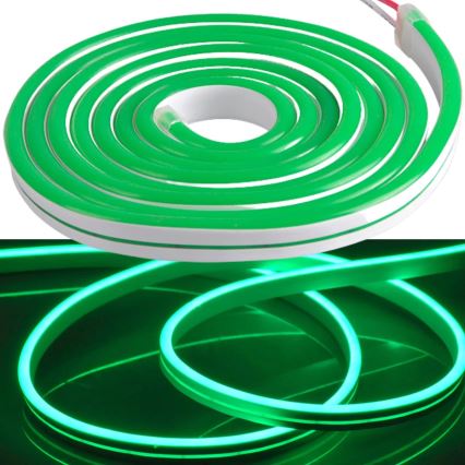 LED traka NEON 2 m LED/14W/12V IP65 zelena