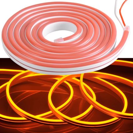 LED traka NEON 2 m LED/17W/12V IP65 narandžasta