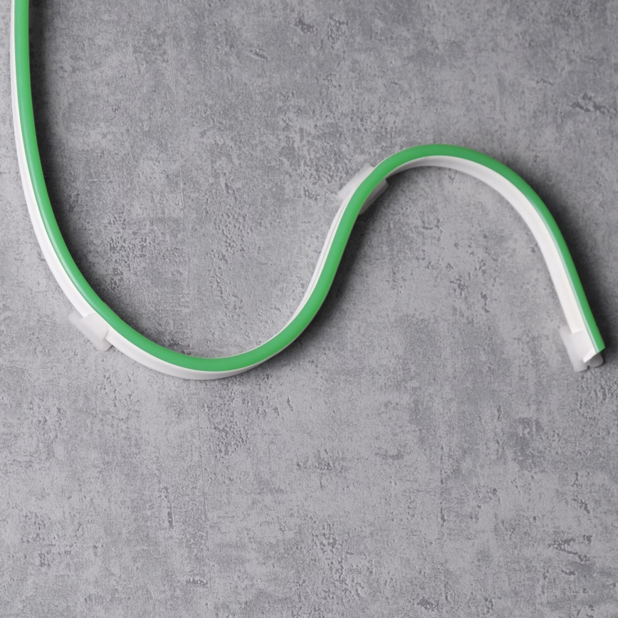 LED traka NEON 5m LED/30W/24V zelena IP65