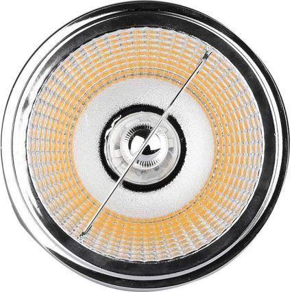 LED ugradni spot reflektor LED/20W/230V 6400K 40°/20° prečnik 11 cm sjajni hrom