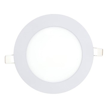 LED ugradna stropna svetiljka CIRCLE LED/9W/230V 6500K, prečnik 14,5 cm, bela