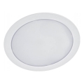 LED ugradna svetiljka ALGINE 2u1 LED/12W/230V 3000K bela