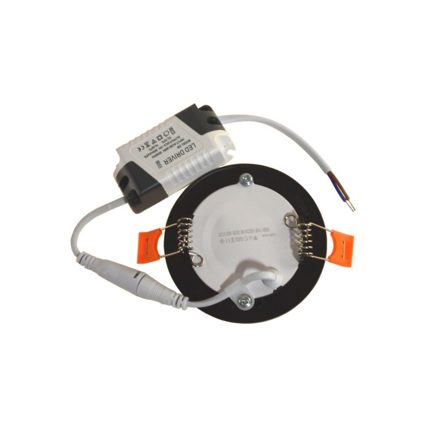 LED ugradna svetiljka GERD LED/3W/230V 4000K crna