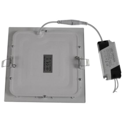 LED ugradna svetiljka GERE LED/12W/230V 4000K bela