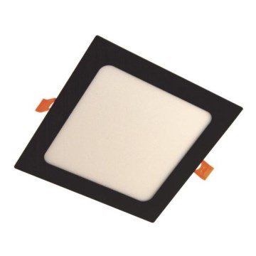 LED ugradna svetiljka GERE LED/12W/230V 4000K crna