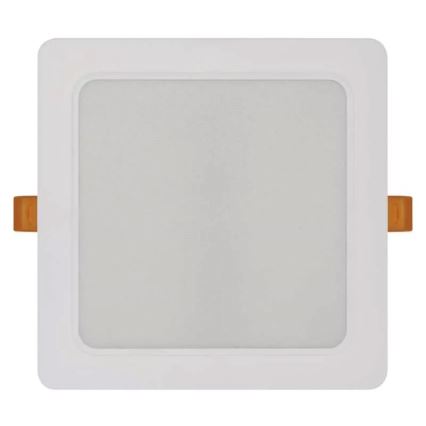 LED ugradna svetiljka LED/18W/230V 17x17 cm bela