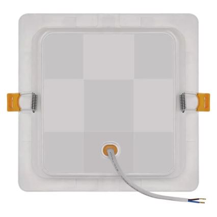 LED ugradna svetiljka LED/18W/230V 17x17 cm bela
