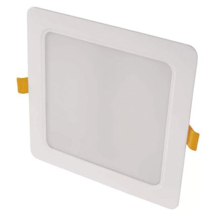 LED ugradna svetiljka LED/18W/230V 17x17 cm bela
