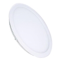 LED ugradna svetiljka LED/18W/230V 3000/4000/6000K prečnik 22,5 cm bela