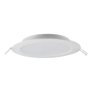 LED ugradna svetiljka LED/18W/230V, prečnik 22 cm, 4000K, bela