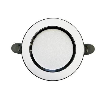 LED ugradna svetiljka LED/7,5W/230V 4000K bela/crna