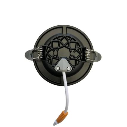 LED ugradna svetiljka LED/7,5W/230V 4000K crna/zlatna