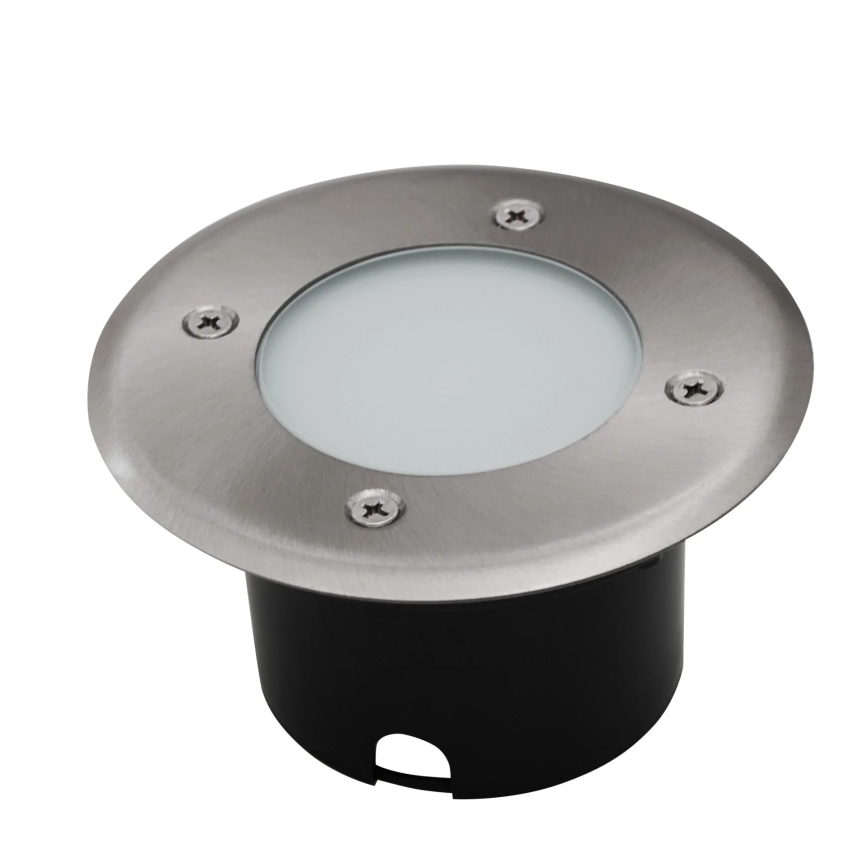 LED ugradna svetiljka MIVO LED/3W/230V prečnika 12 cm IP67 mat hrom