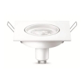 LED ugradna svetiljka Philips Pila 1xGU10/4,7W/230V 4000K